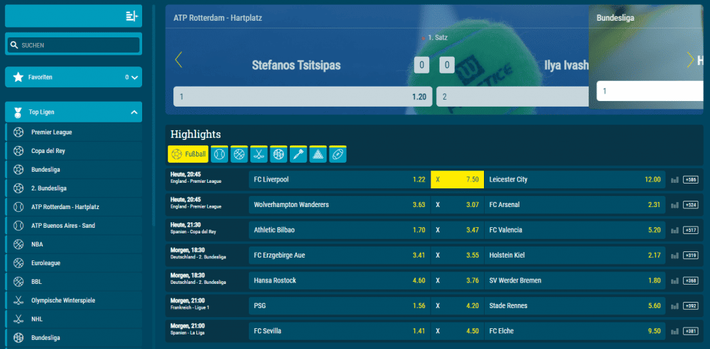 Sportwetten.de Bonus code