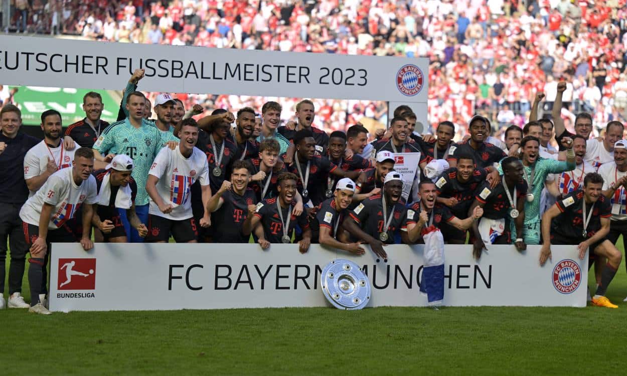 FC Bayern M&uuml;nchen erneut Bundesligameister