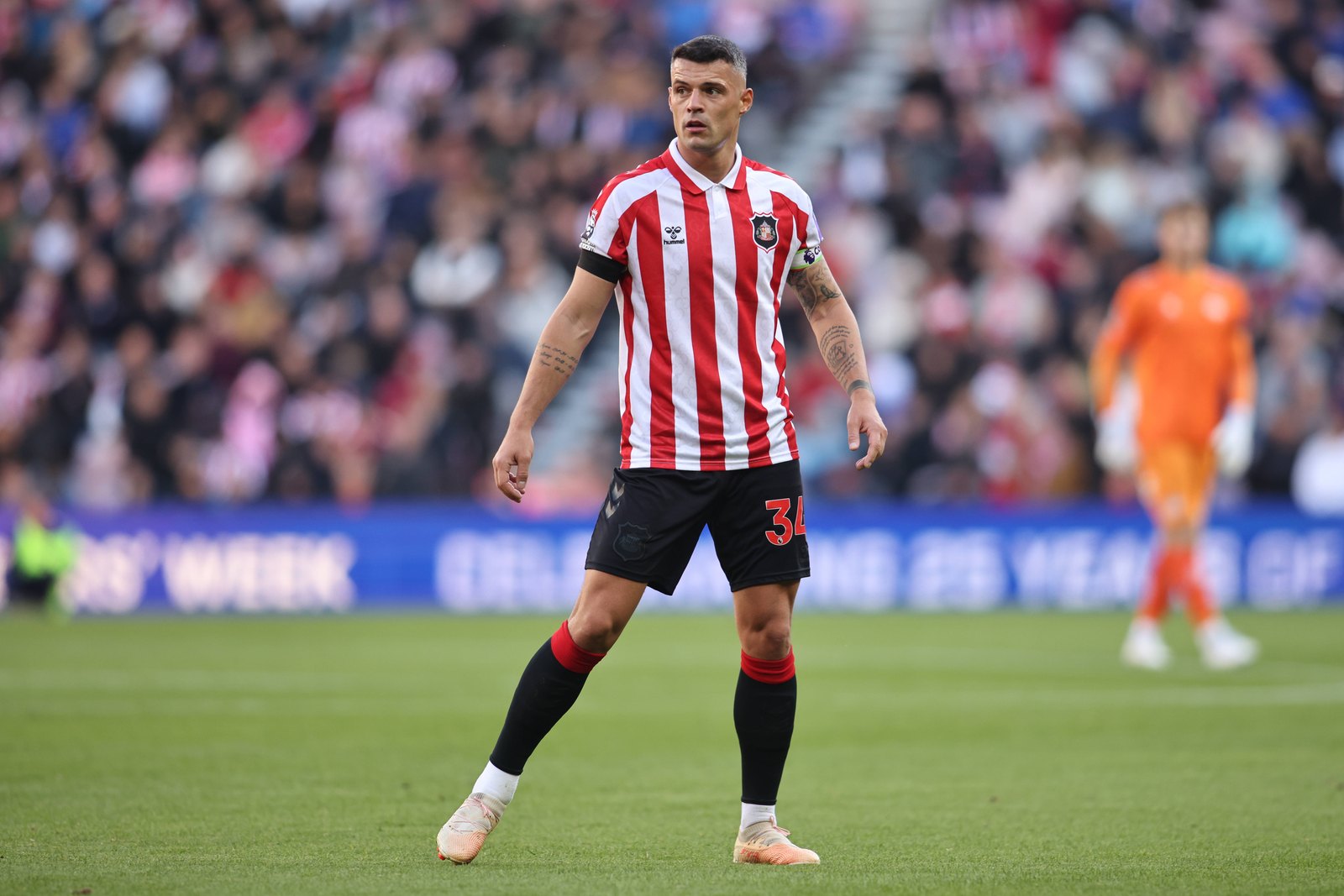 Granit Xhaka im Trikot des AFC Sunderland